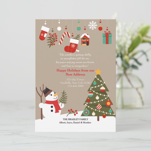 Ankündigung über den Snowman-Umstieg (Stehend Vorderseite)