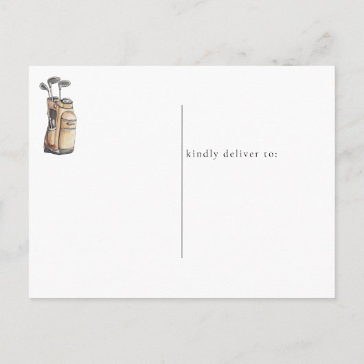 Ankündigung über den Umstieg auf Golf Ball (Rückseite)