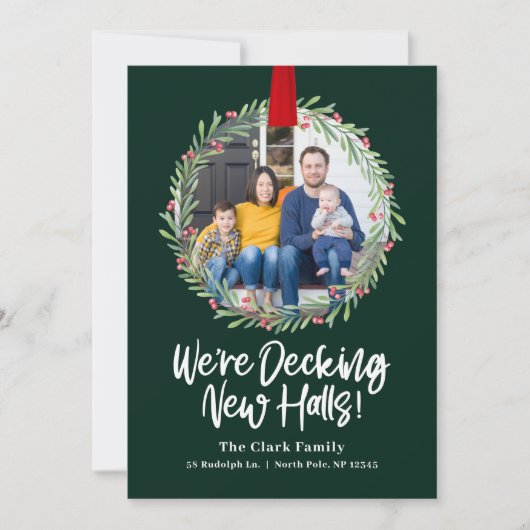 Ankündigung über den Umzug der neuen Kranken-Urlau (Vorderseite)