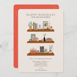 Ankündigung über den Umzug der neuen Zuhause Holid