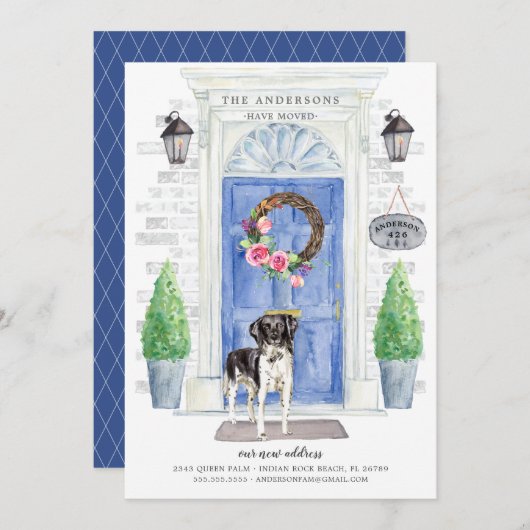 Ankündigung über den Umzug der Tür nach Stabyhoun (Vorne/Hinten)