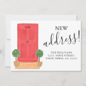 Ankündigung über den Umzug der Wasserfarbtür für n (Vorderseite)