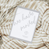 Ankündigung über den Umzug einer neuen Adresse | C