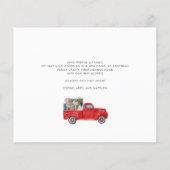 Ankündigung über den Umzug von neuen Adressen (Rückseite)