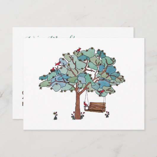 Ankündigung über den Umzug von Roten Vögeln (Vorne/Hinten)