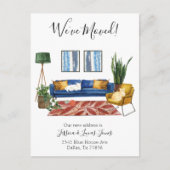 Ankündigung über den Wohnzimmerwechsel Wir haben K (Vorderseite)