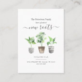 Ankündigung über die Anbringung neuer Adressen in (Vorderseite)