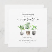 Ankündigung über die Anbringung neuer Adressen in (Vorne/Hinten)