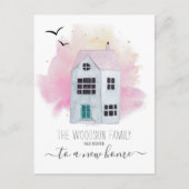 Ankündigung über die Änderung der Adresse durch ni (Vorderseite)