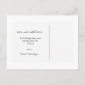 Ankündigung über die Anpassung an die moderne Tech (Rückseite)