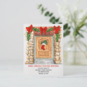 Ankündigung über die Anrufweitergabe für den Urlau (Stehend Vorderseite)