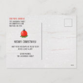 Ankündigung über die Anrufweitergabe für den Urlau (Rückseite)