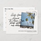 Ankündigung über die Beförderung von Hawaii-Staat (Vorne/Hinten)