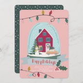 Ankündigung über die Beförderung von Holiday Snow (Vorne/Hinten)