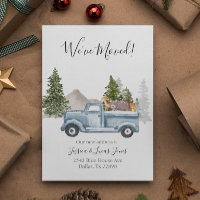 Ankündigung über die Beförderung von Weihnachtsfah