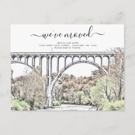 Ankündigung über die Bewegung des Cuyahoga-Tals Po