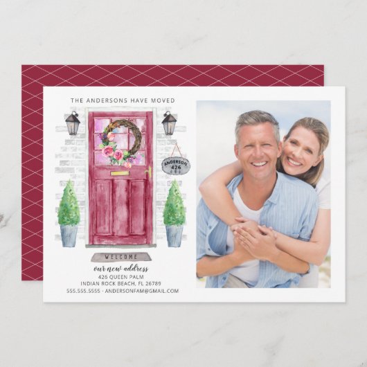 Ankündigung über die Bewegung des Fotos an der Vor (Vorne/Hinten)