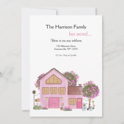 Ankündigung über die Bewegung des Handgemäldes (Vorderseite)