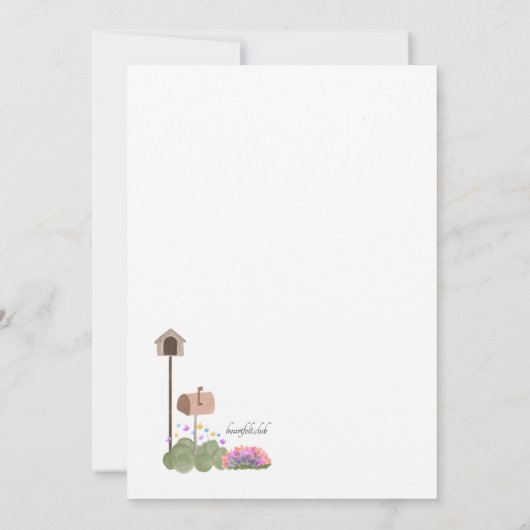 Ankündigung über die Bewegung des Handgemäldes (Rückseite)