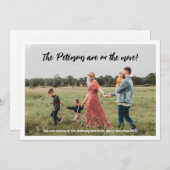 Ankündigung über die Bewegung von Fotos (Vorne/Hinten)