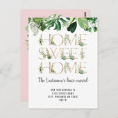 Ankündigung über die Bewegung von Grünpflanzen Postkarte (Vorne/Hinten)