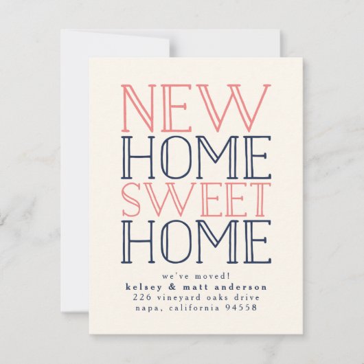 Ankündigung über die Bewegung von Korallen und Nav (Vorderseite)