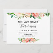 Ankündigung über die Bewegung von Peach Coral Flor (Vorderseite)