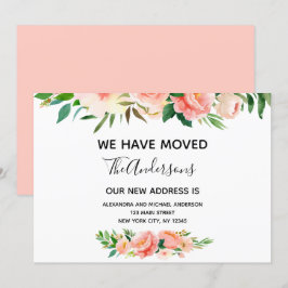 Ankündigung über die Bewegung von Peach Coral Flor