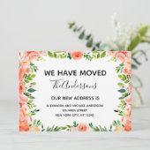 Ankündigung über die Bewegung von Peach Coral Flor (Stehend Vorderseite)