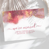 Ankündigung über die Farbtöne Rosa und Gold