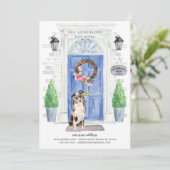 Ankündigung über die Frontklappe der australischen (Stehend Vorderseite)