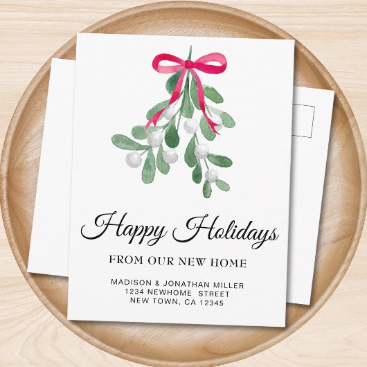 Ankündigung über die neue Zuhause Holiday Moving