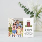 Ankündigung über die Rote Tür (Stehend Vorderseite)