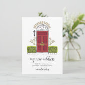 Ankündigung über die Rote Tür (Stehend Vorderseite)