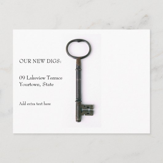 Ankündigung über die Schlüsselbewegung auf der Ske (Rückseite)