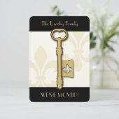 Ankündigung über die Schlüsselbewegung der Gold Li (Stehend Vorderseite)