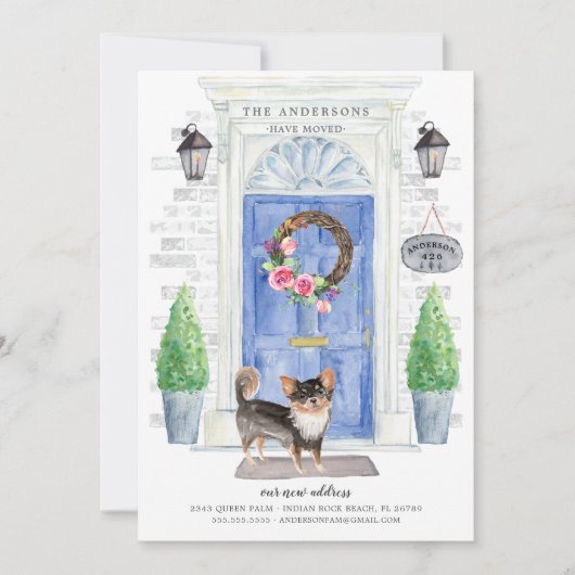 Ankündigung über die Türbewegung in Chihuahua (Vorderseite)