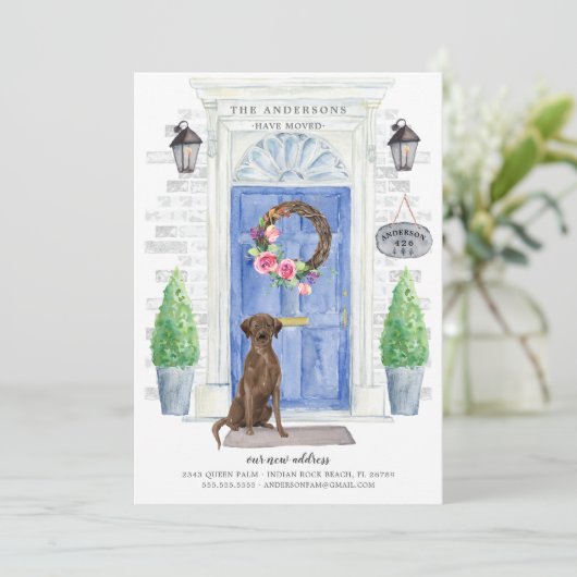 Ankündigung über die Türverschiebung in Brawn Labr (Stehend Vorderseite)