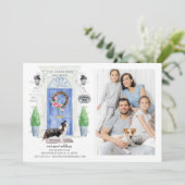 Ankündigung über die Umfahrt des Fotos an der Vord (Stehend Vorderseite)