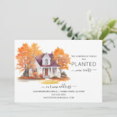 Ankündigung über die Verlegung eines Wasserfarbenh (Stehend Vorderseite)