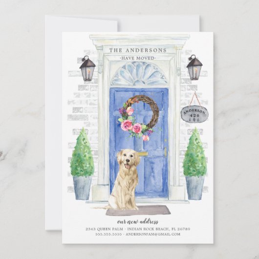 Ankündigung über die Verschiebung der Fronttür des (Vorderseite)