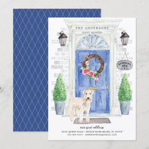 Ankündigung über die Verschiebung der Vordertür be