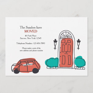 Ankündigung über die Vorder-Tür-Bewegung