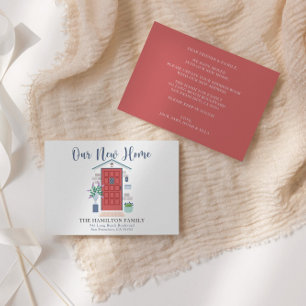 Ankündigung über die Vorder-Zuhause-Wasserfarbe