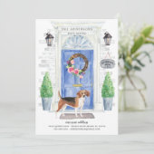 Ankündigung über die Vortür des Beagle (Stehend Vorderseite)