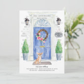 Ankündigung über die Vortür von Chihuahua (Stehend Vorderseite)