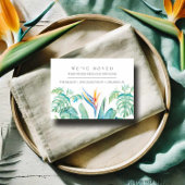 Ankündigung über die Wasserfarbe des tropischen St Begleitkarte