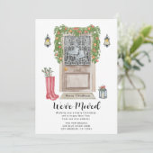 Ankündigung über die Wasserfarbenbewegung an der W (Stehend Vorderseite)