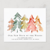 Ankündigung über die Wasserfarbenbewegung bei Pine (Vorderseite)