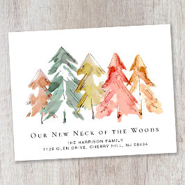 Ankündigung über die Wasserfarbenbewegung bei Pine